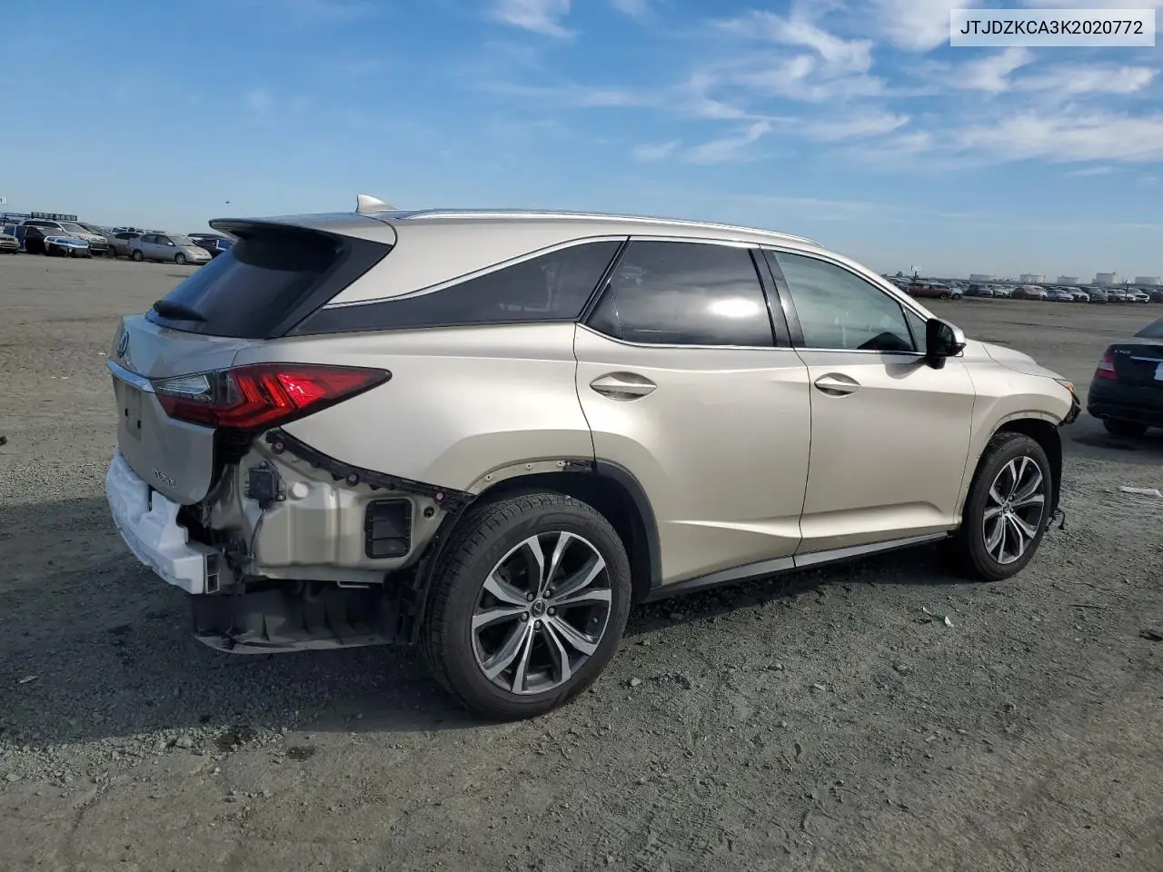2019 Lexus Rx 350 L VIN: JTJDZKCA3K2020772 Lot: 47033295
