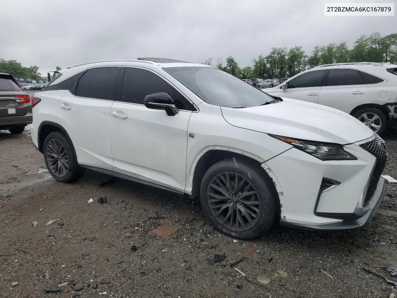 2019 Lexus Rx 350 Base VIN: 2T2BZMCA6KC167879 Lot: 56243655