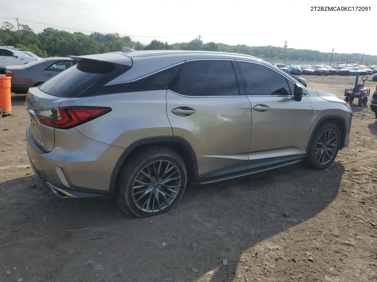 2019 Lexus Rx 350 Base VIN: 2T2BZMCA0KC172091 Lot: 61464075