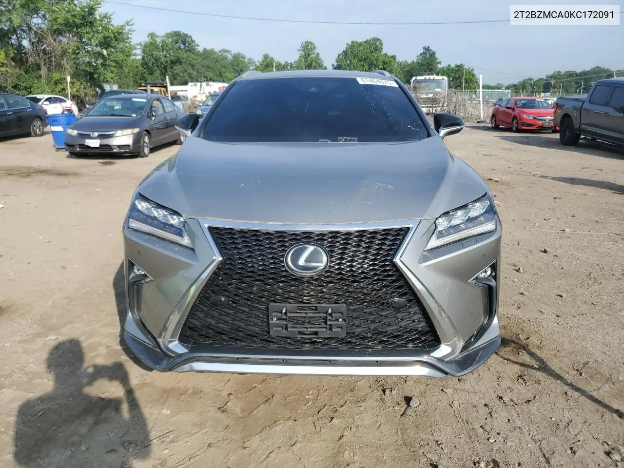 2019 Lexus Rx 350 Base VIN: 2T2BZMCA0KC172091 Lot: 61464075