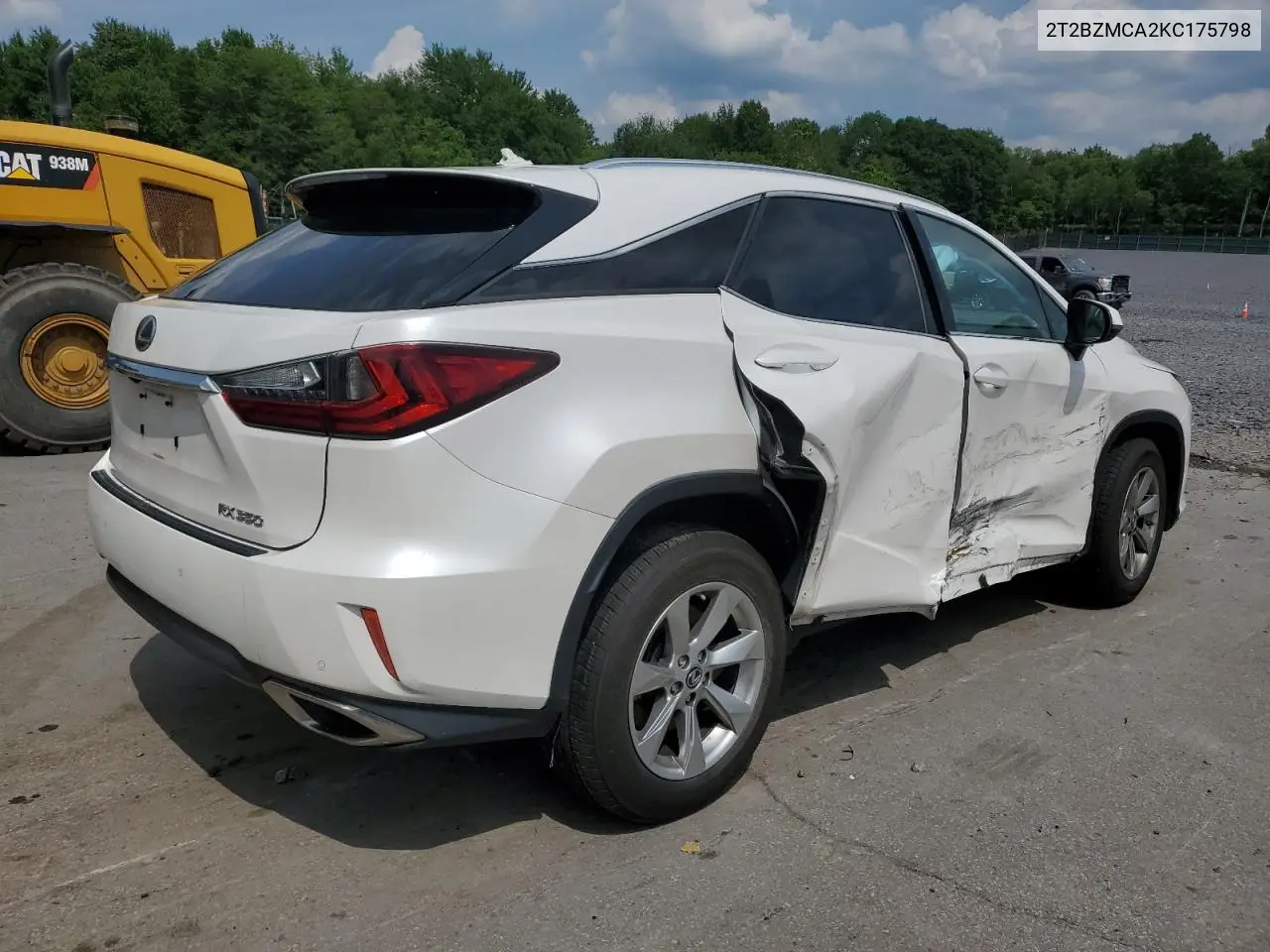 2019 Lexus Rx 350 Base VIN: 2T2BZMCA2KC175798 Lot: 61827575