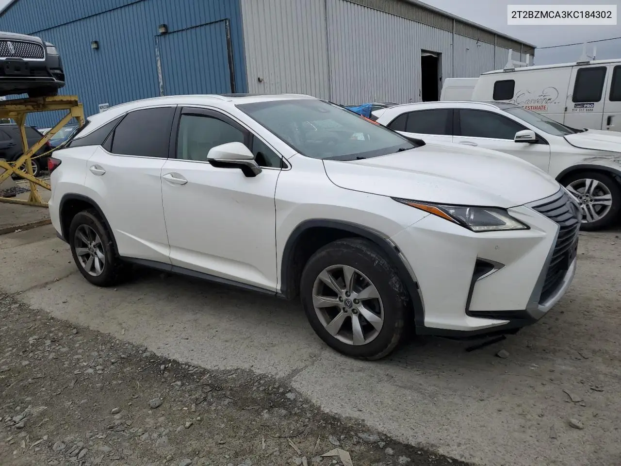 2019 Lexus Rx 350 Base VIN: 2T2BZMCA3KC184302 Lot: 62877845