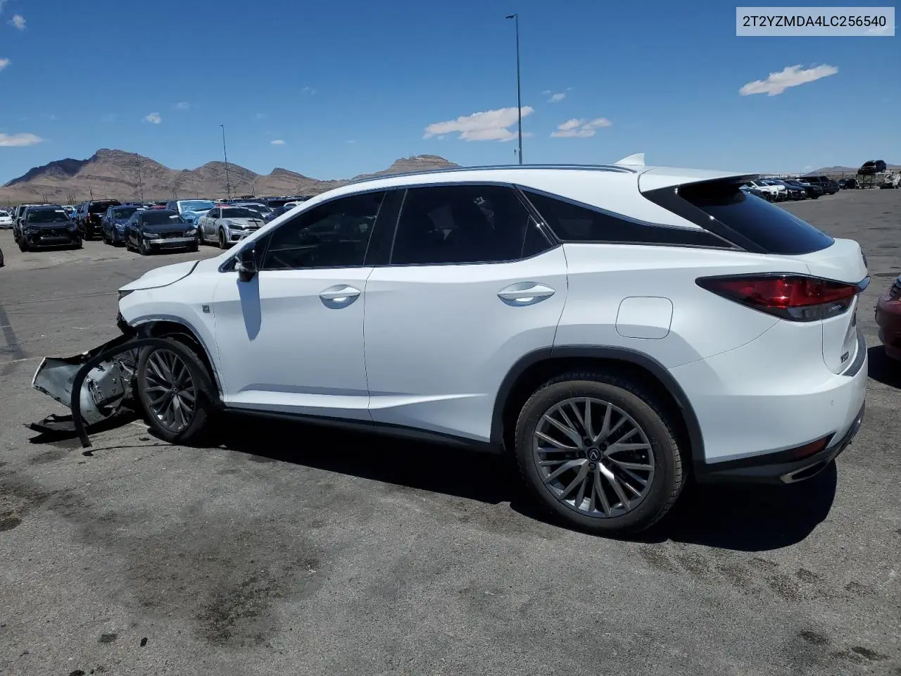 2020 Lexus Rx 350 F Sport VIN: 2T2YZMDA4LC256540 Lot: 56900515