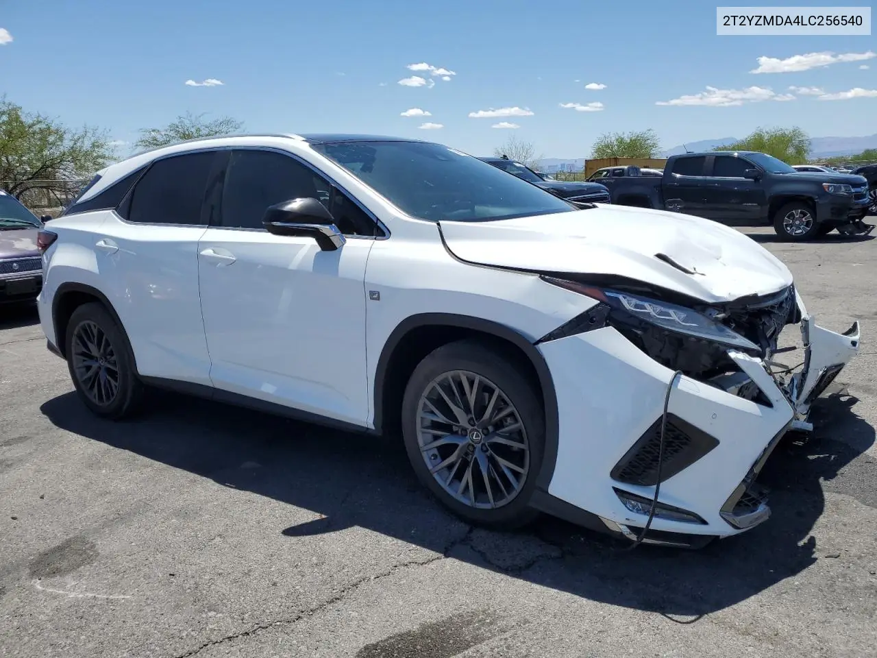 2020 Lexus Rx 350 F Sport VIN: 2T2YZMDA4LC256540 Lot: 56900515