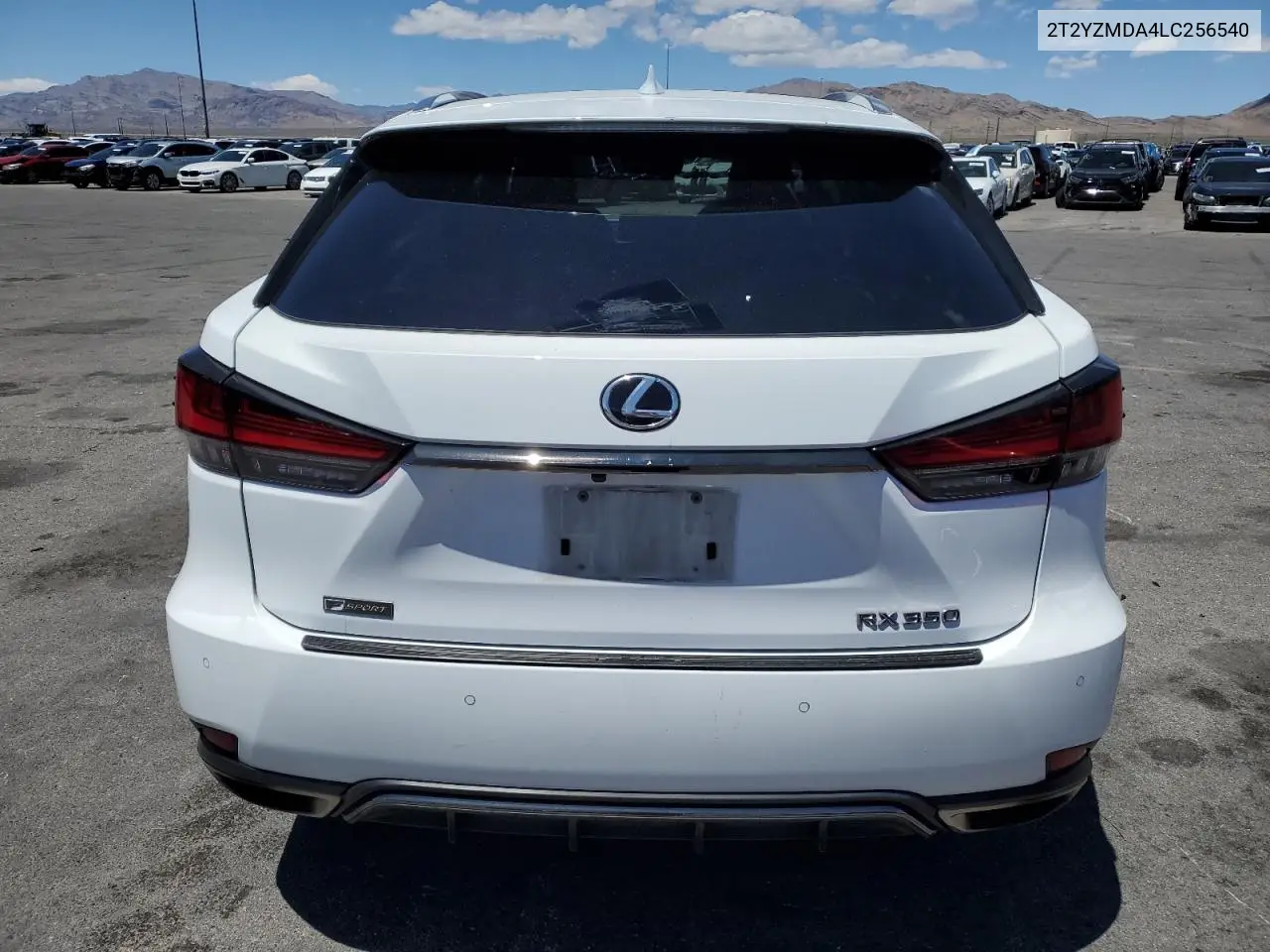 2020 Lexus Rx 350 F Sport VIN: 2T2YZMDA4LC256540 Lot: 56900515