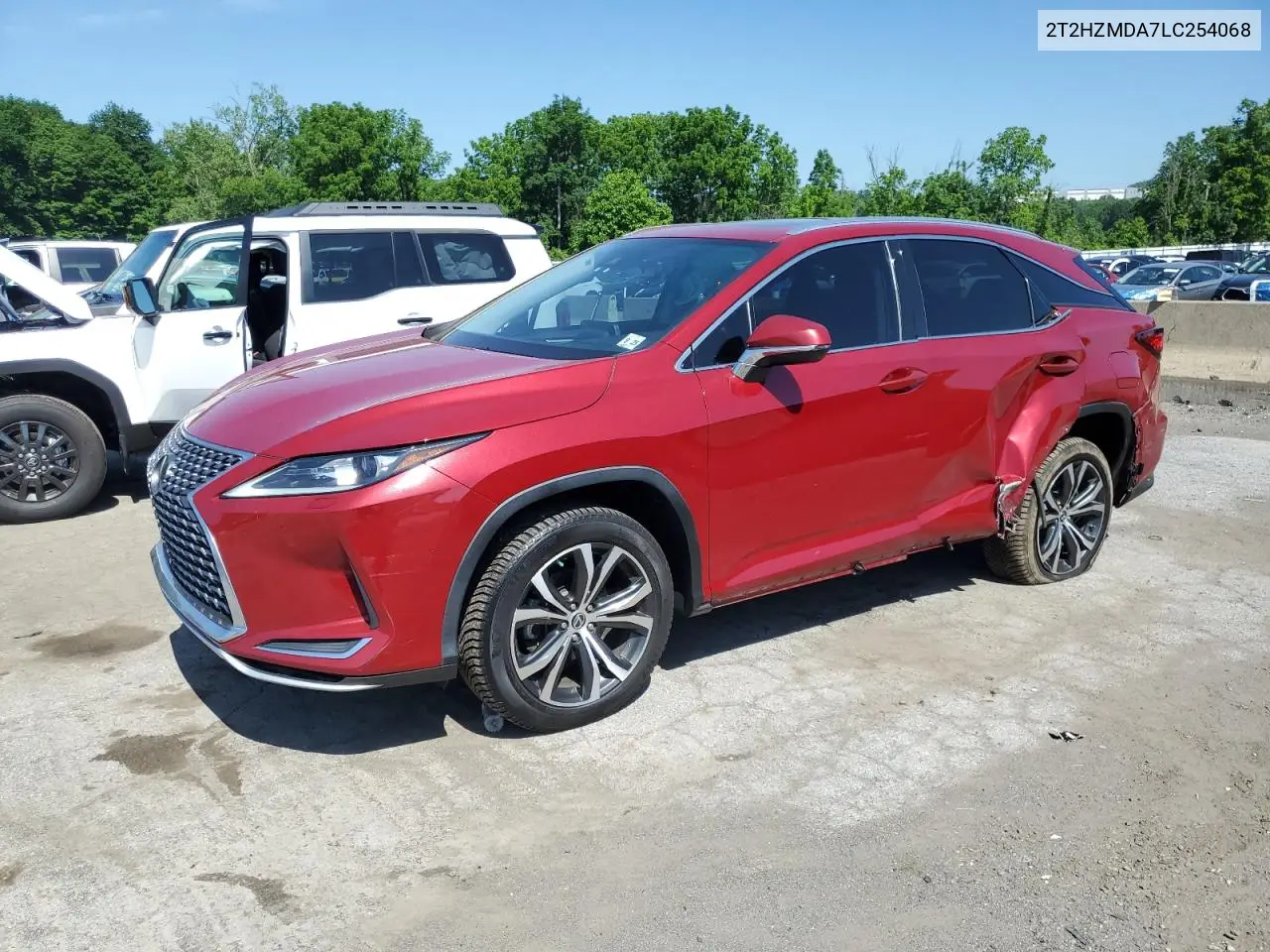 2020 Lexus Rx 350 VIN: 2T2HZMDA7LC254068 Lot: 62228815