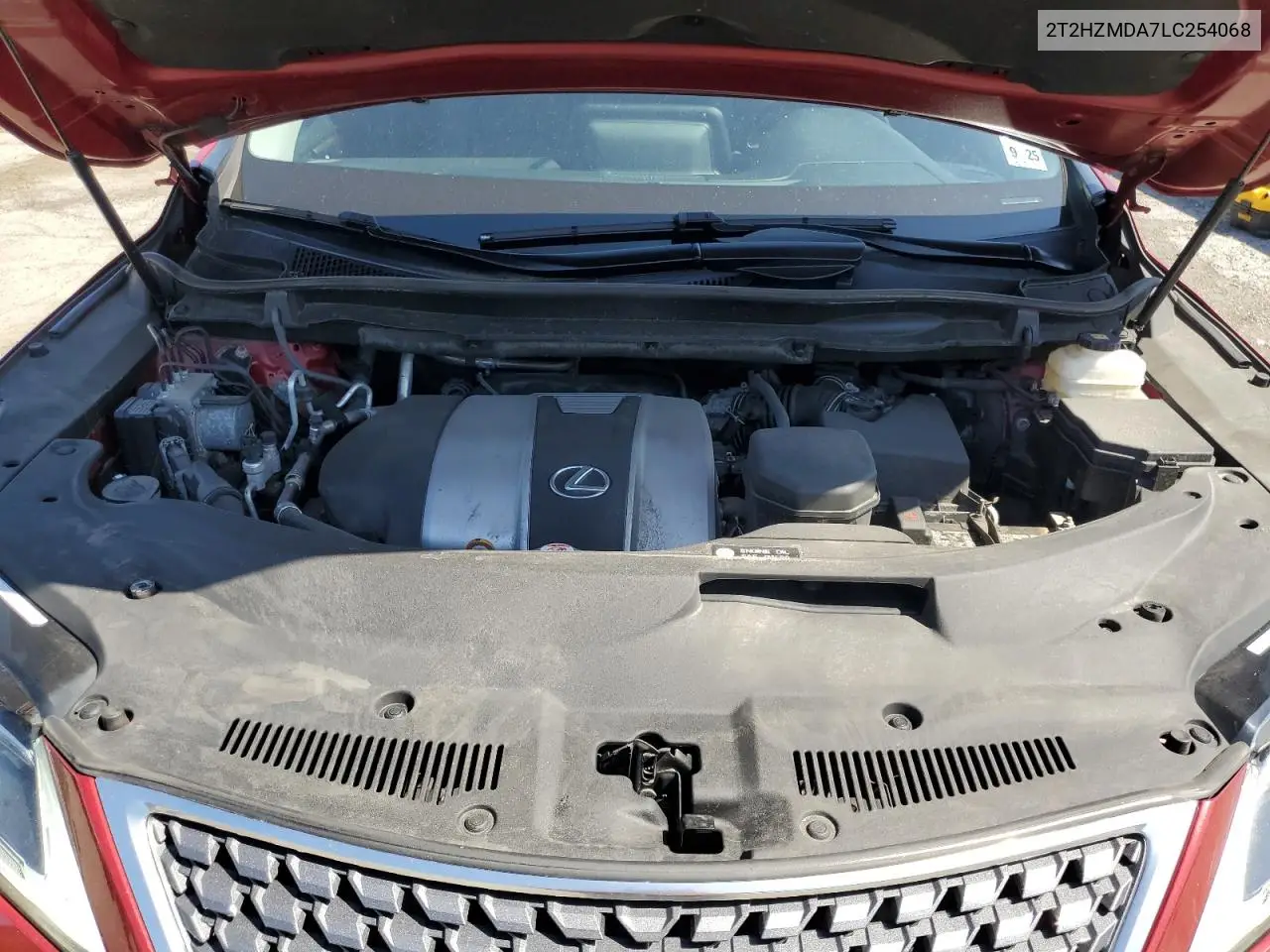 2020 Lexus Rx 350 VIN: 2T2HZMDA7LC254068 Lot: 62228815