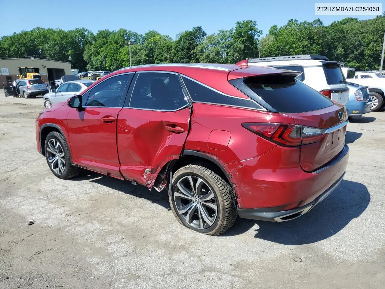 2020 Lexus Rx 350 VIN: 2T2HZMDA7LC254068 Lot: 62228815