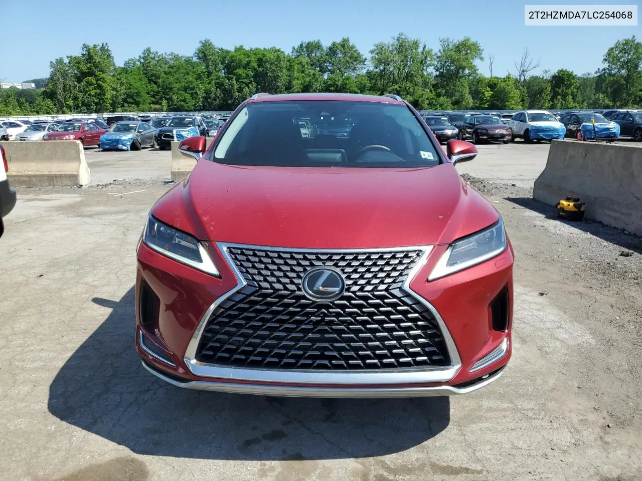 2020 Lexus Rx 350 VIN: 2T2HZMDA7LC254068 Lot: 62228815