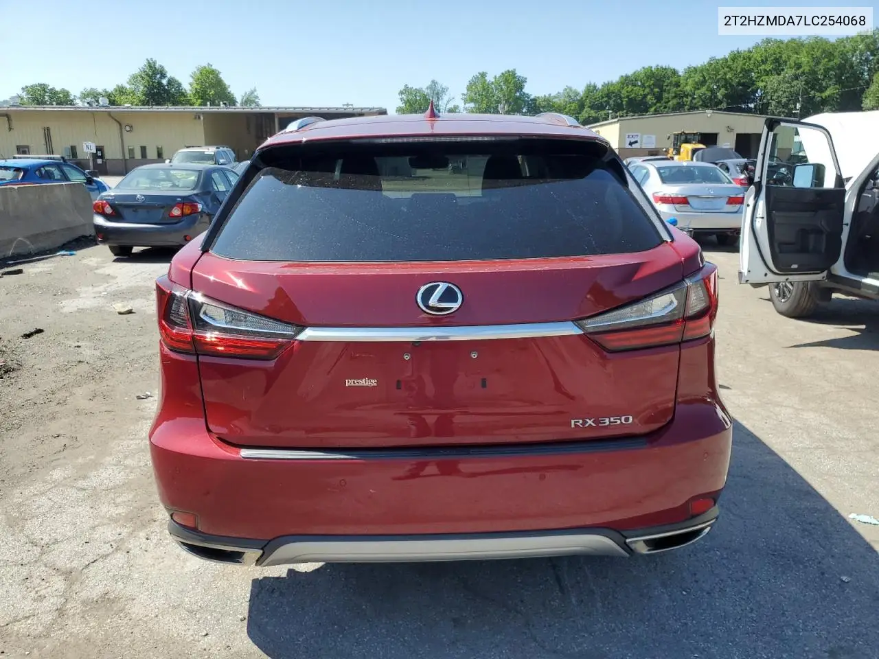 2020 Lexus Rx 350 VIN: 2T2HZMDA7LC254068 Lot: 62228815