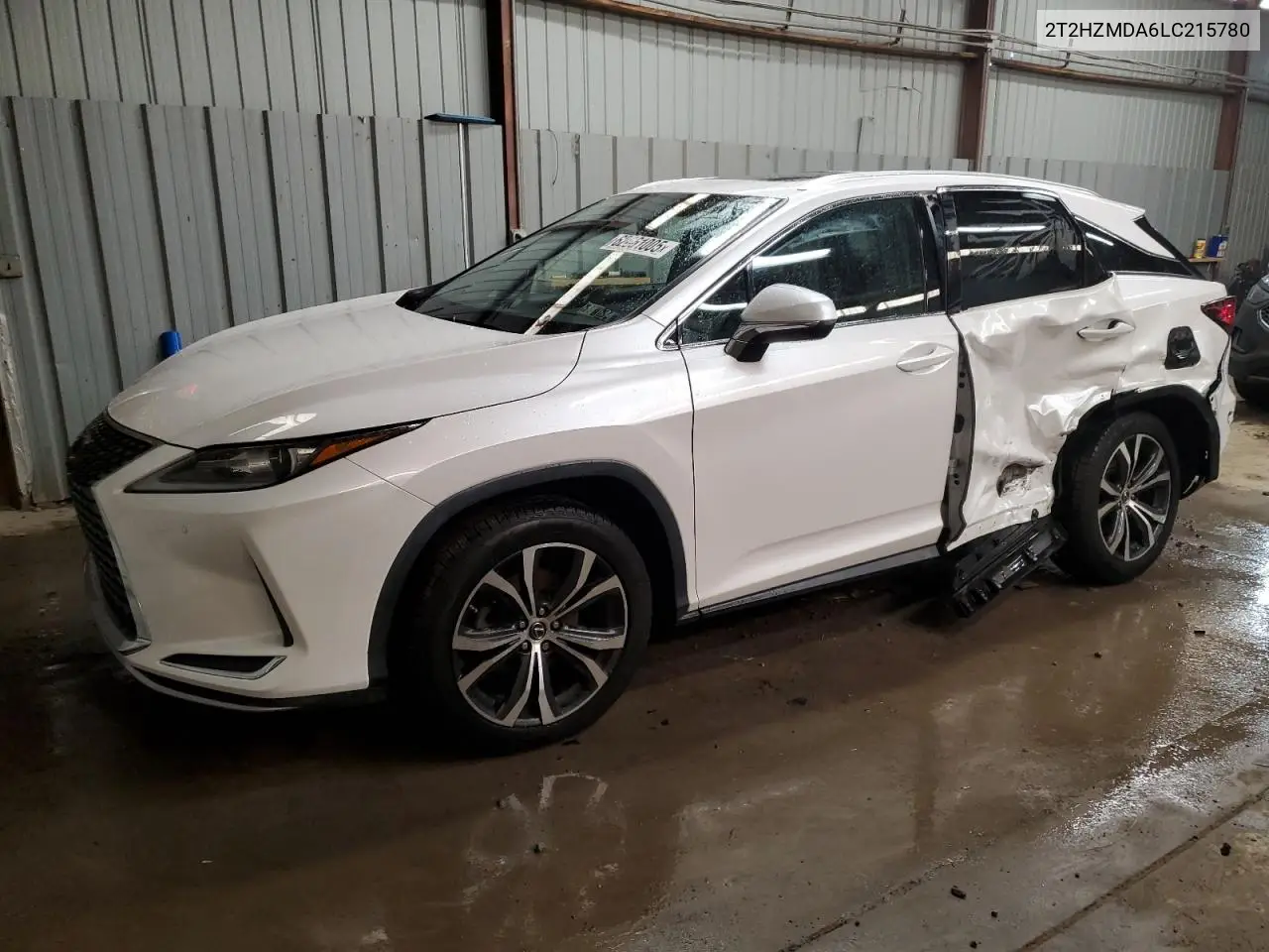 2020 Lexus Rx 350 VIN: 2T2HZMDA6LC215780 Lot: 62661005