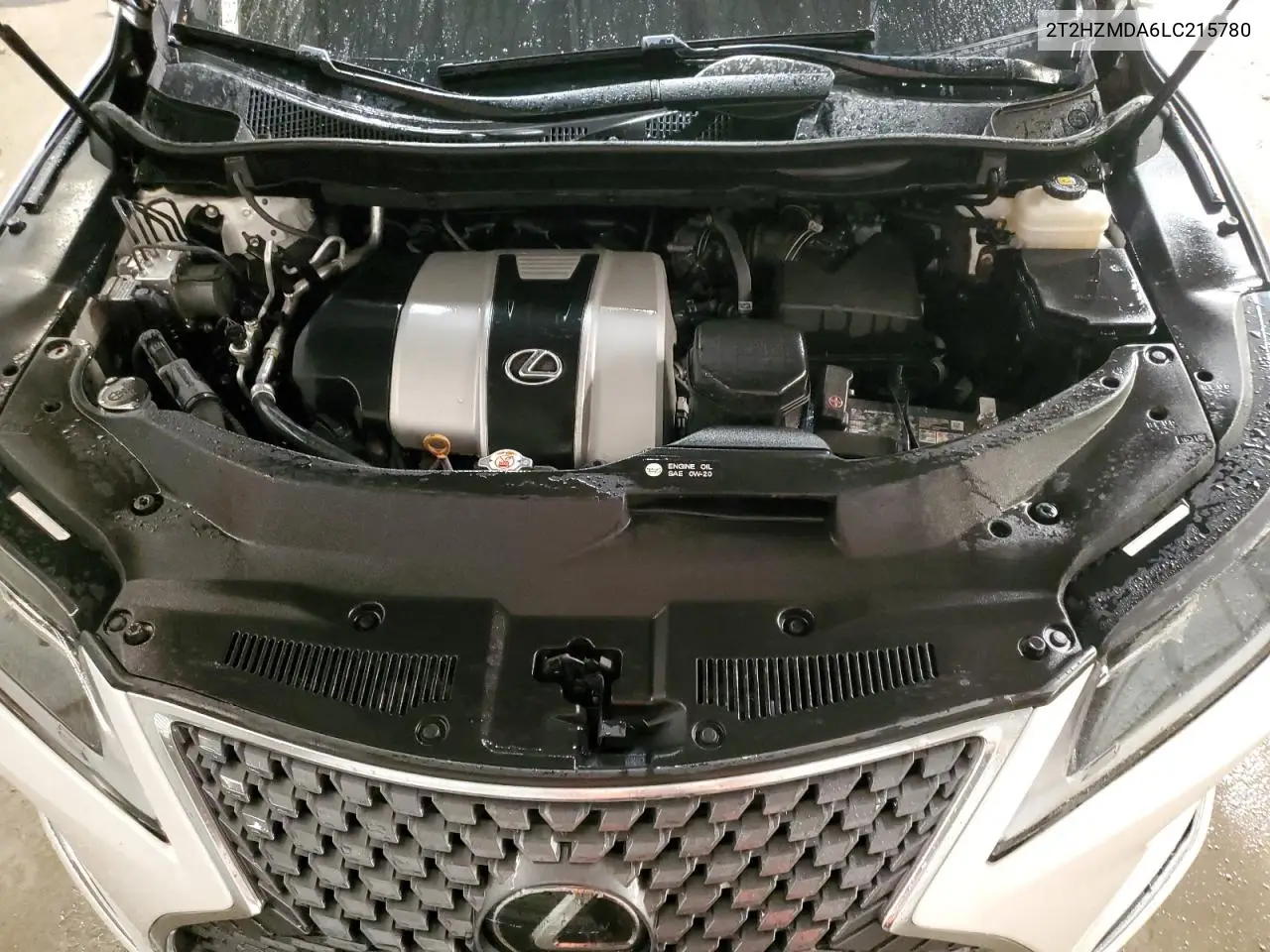 2020 Lexus Rx 350 VIN: 2T2HZMDA6LC215780 Lot: 62661005