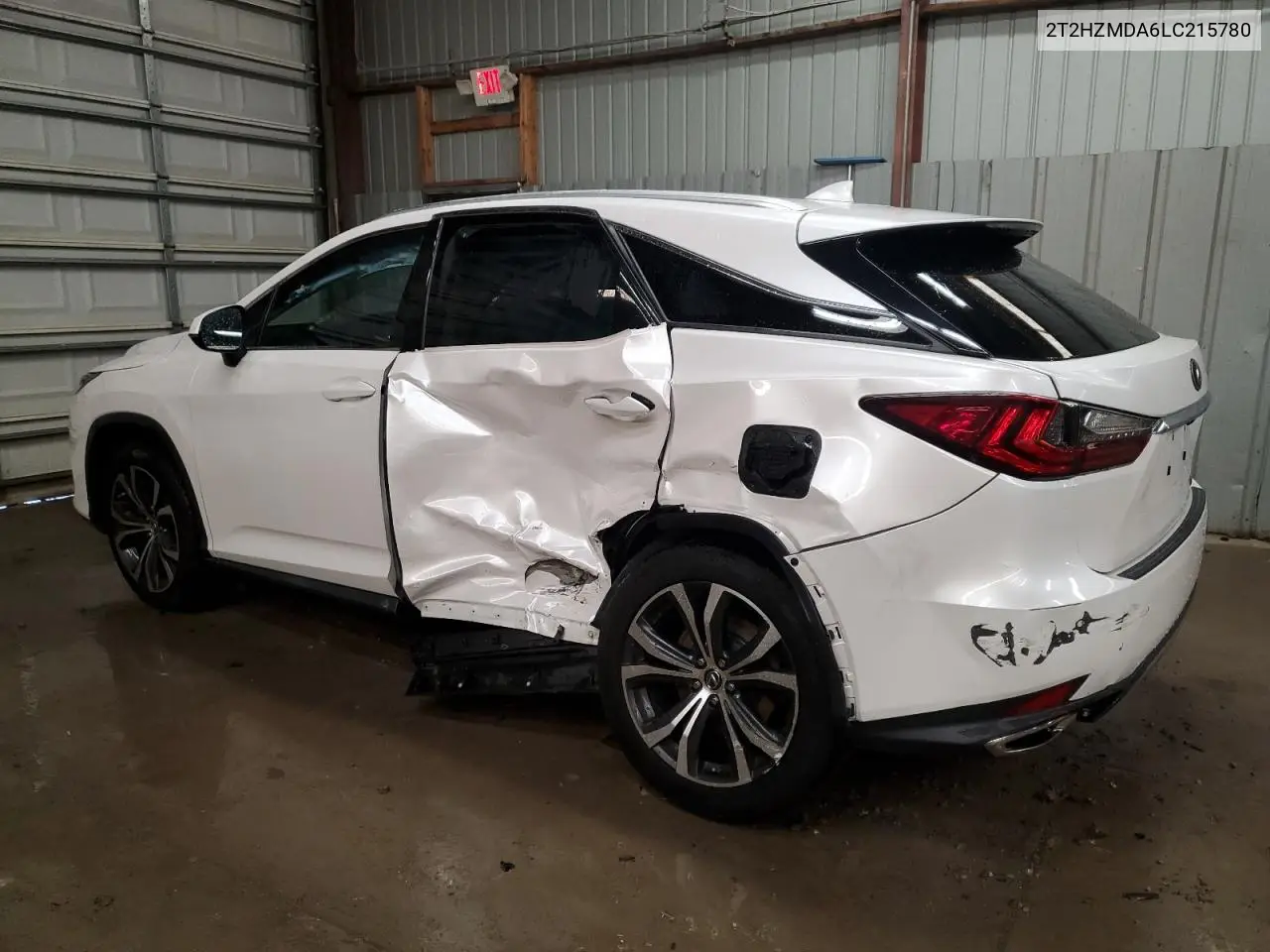 2020 Lexus Rx 350 VIN: 2T2HZMDA6LC215780 Lot: 62661005