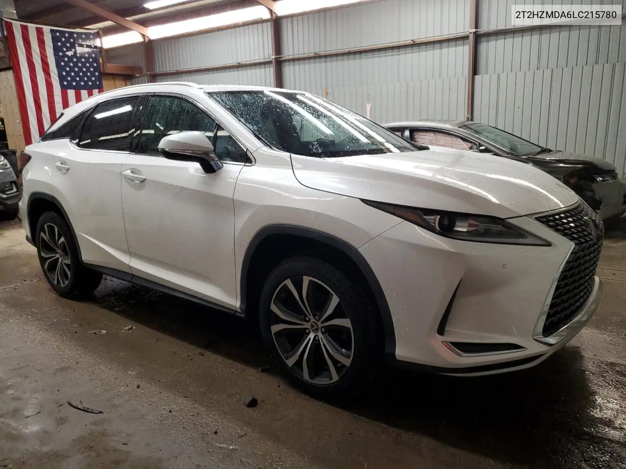 2020 Lexus Rx 350 VIN: 2T2HZMDA6LC215780 Lot: 62661005