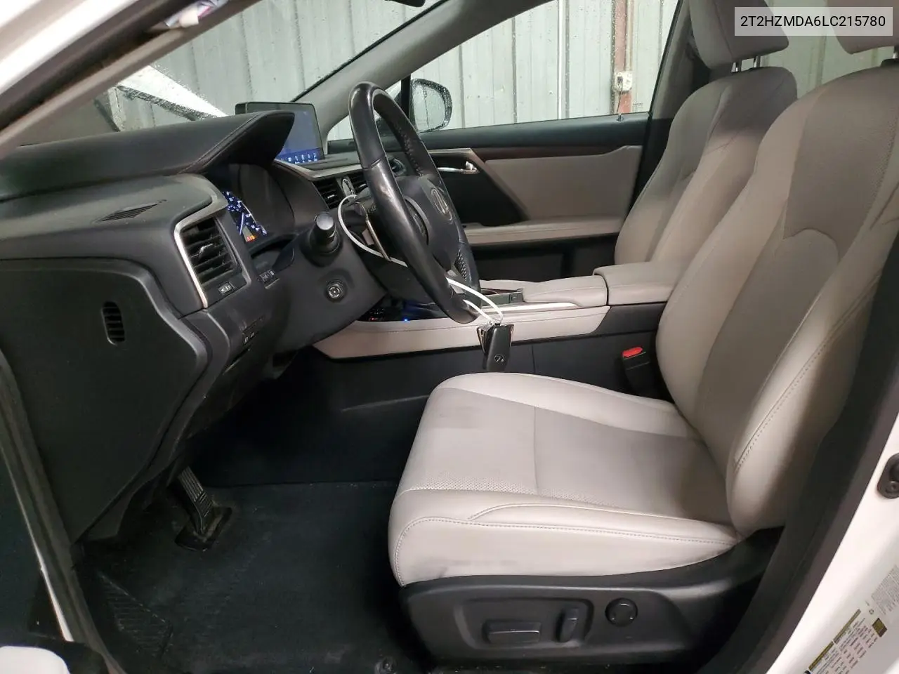 2020 Lexus Rx 350 VIN: 2T2HZMDA6LC215780 Lot: 62661005