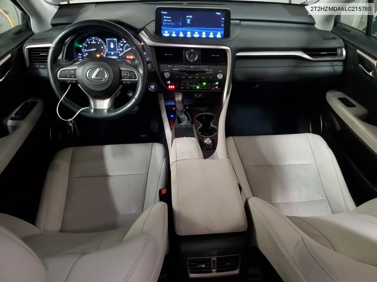 2020 Lexus Rx 350 VIN: 2T2HZMDA6LC215780 Lot: 62661005