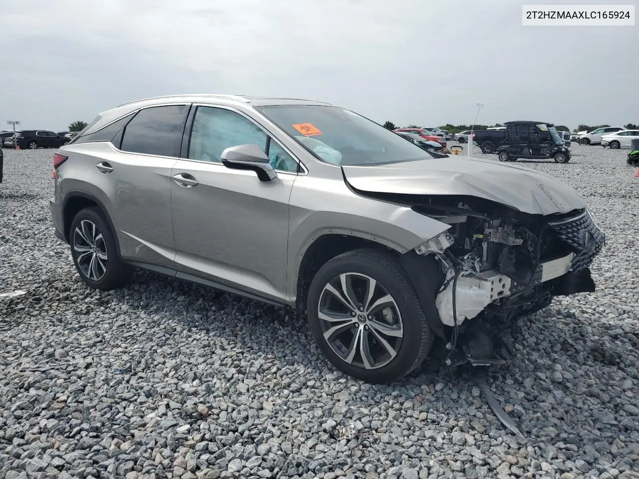 2020 Lexus Rx 350 VIN: 2T2HZMAAXLC165924 Lot: 63184575