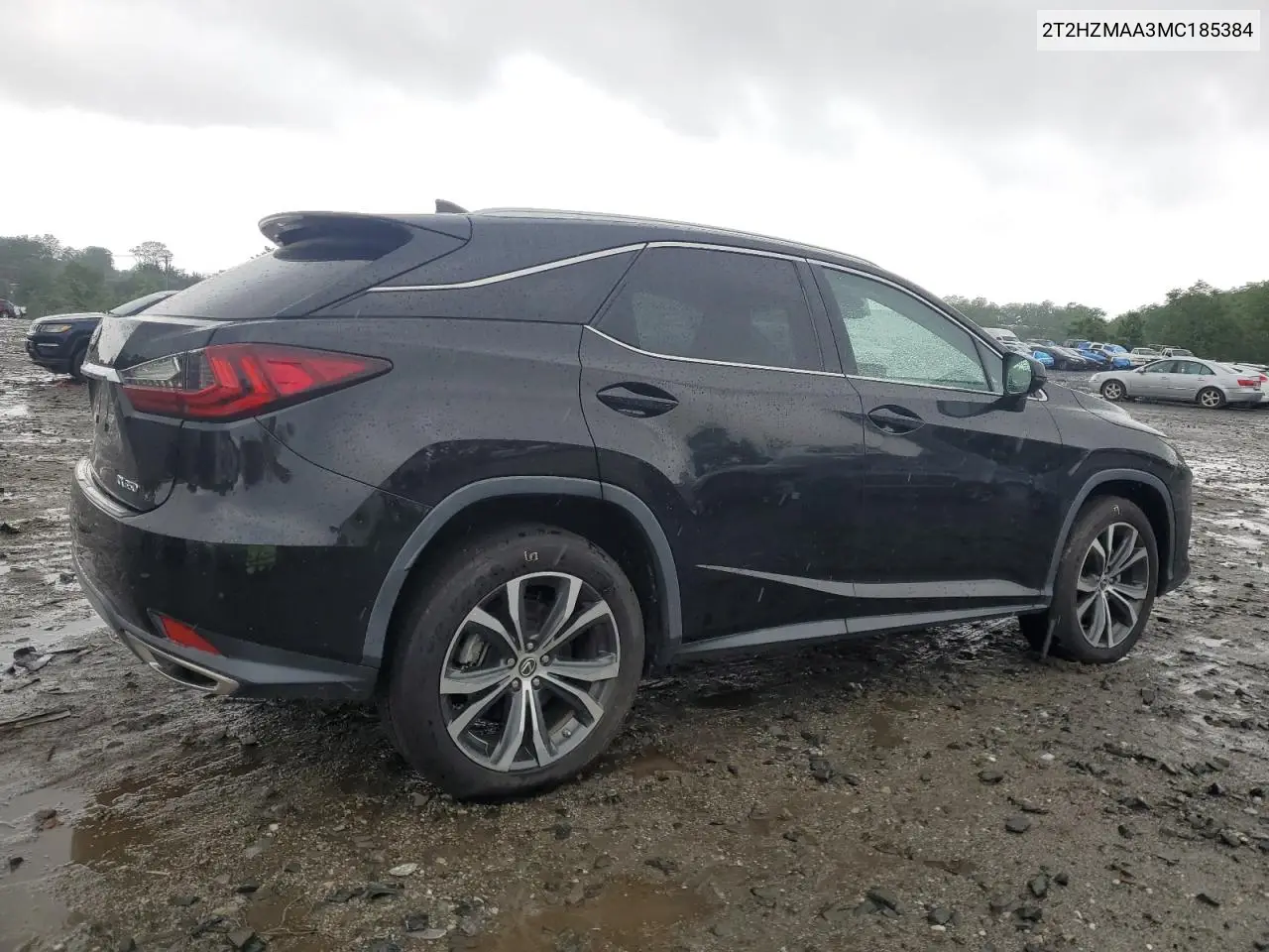 2021 Lexus Rx 350 VIN: 2T2HZMAA3MC185384 Lot: 53341135