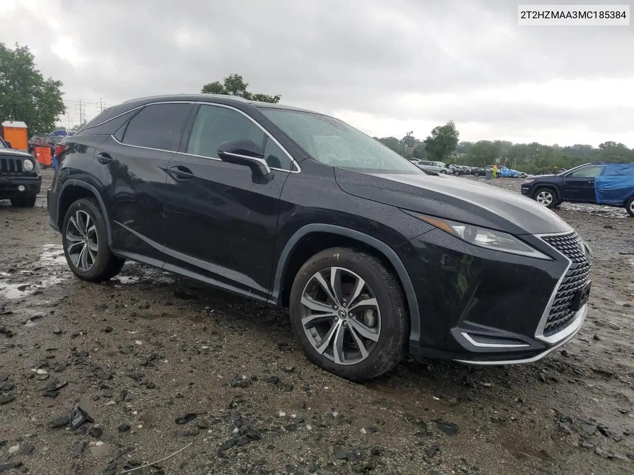 2021 Lexus Rx 350 VIN: 2T2HZMAA3MC185384 Lot: 53341135