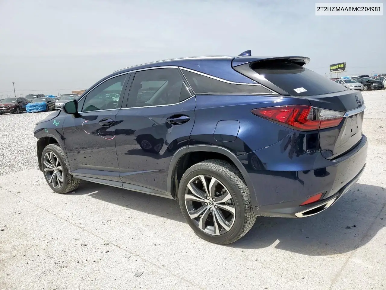 2021 Lexus Rx 350 VIN: 2T2HZMAA8MC204981 Lot: 56652965
