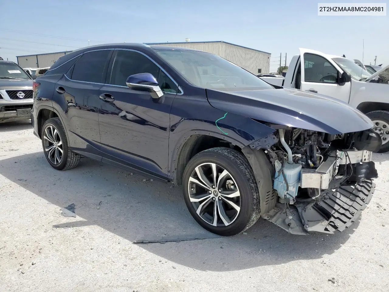 2021 Lexus Rx 350 VIN: 2T2HZMAA8MC204981 Lot: 56652965