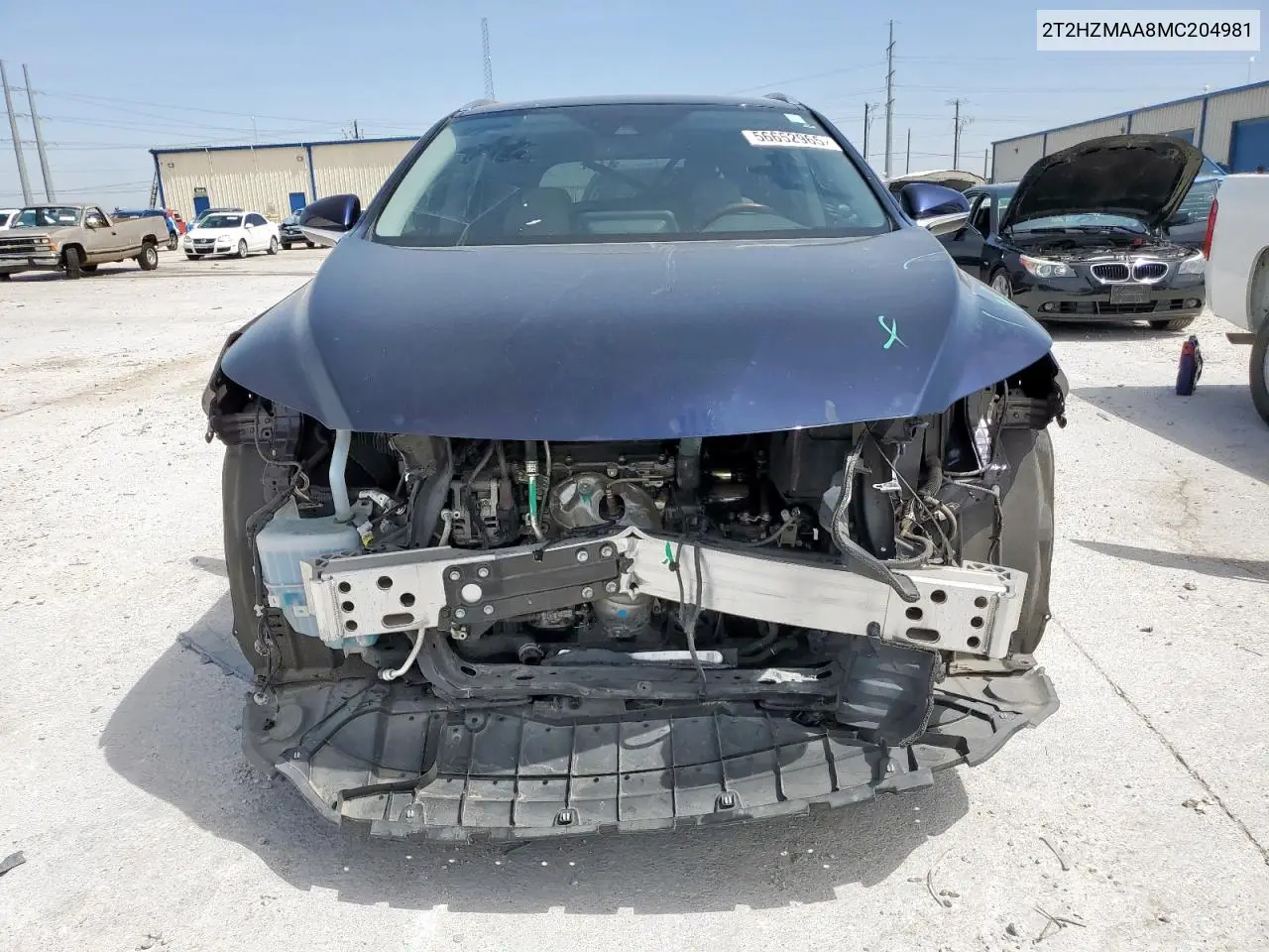 2021 Lexus Rx 350 VIN: 2T2HZMAA8MC204981 Lot: 56652965