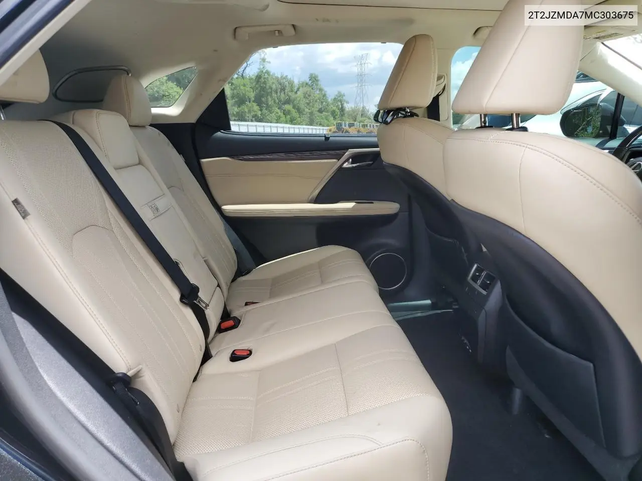 2021 Lexus Rx 350 VIN: 2T2JZMDA7MC303675 Lot: 57057835