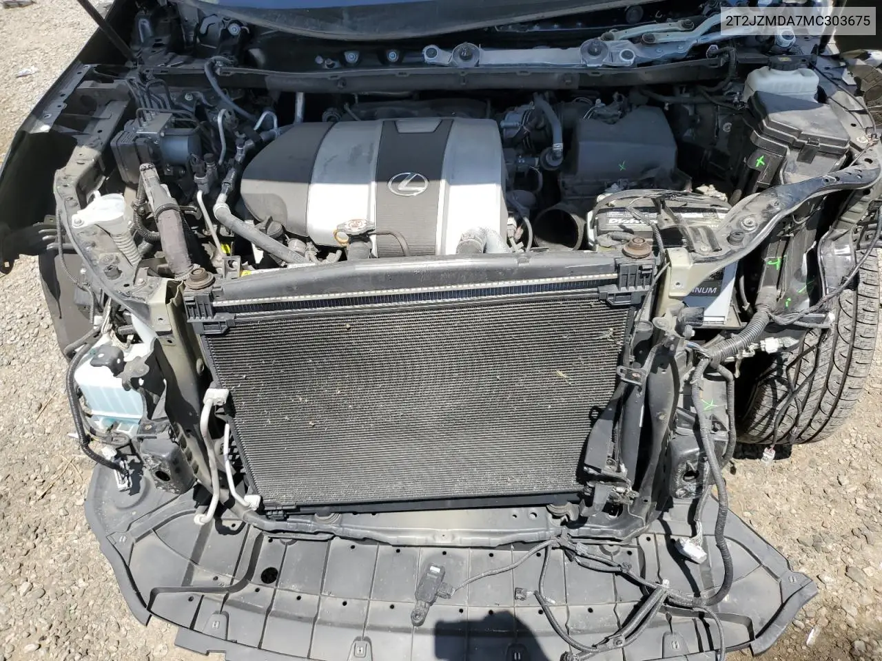2021 Lexus Rx 350 VIN: 2T2JZMDA7MC303675 Lot: 57057835