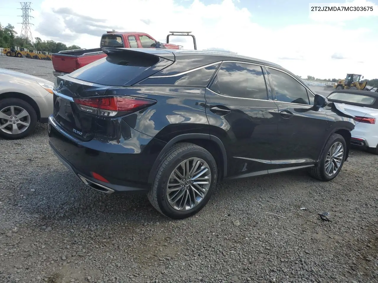 2021 Lexus Rx 350 VIN: 2T2JZMDA7MC303675 Lot: 57057835