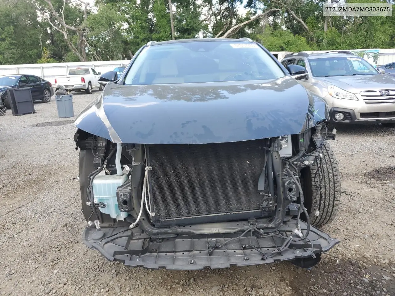 2021 Lexus Rx 350 VIN: 2T2JZMDA7MC303675 Lot: 57057835