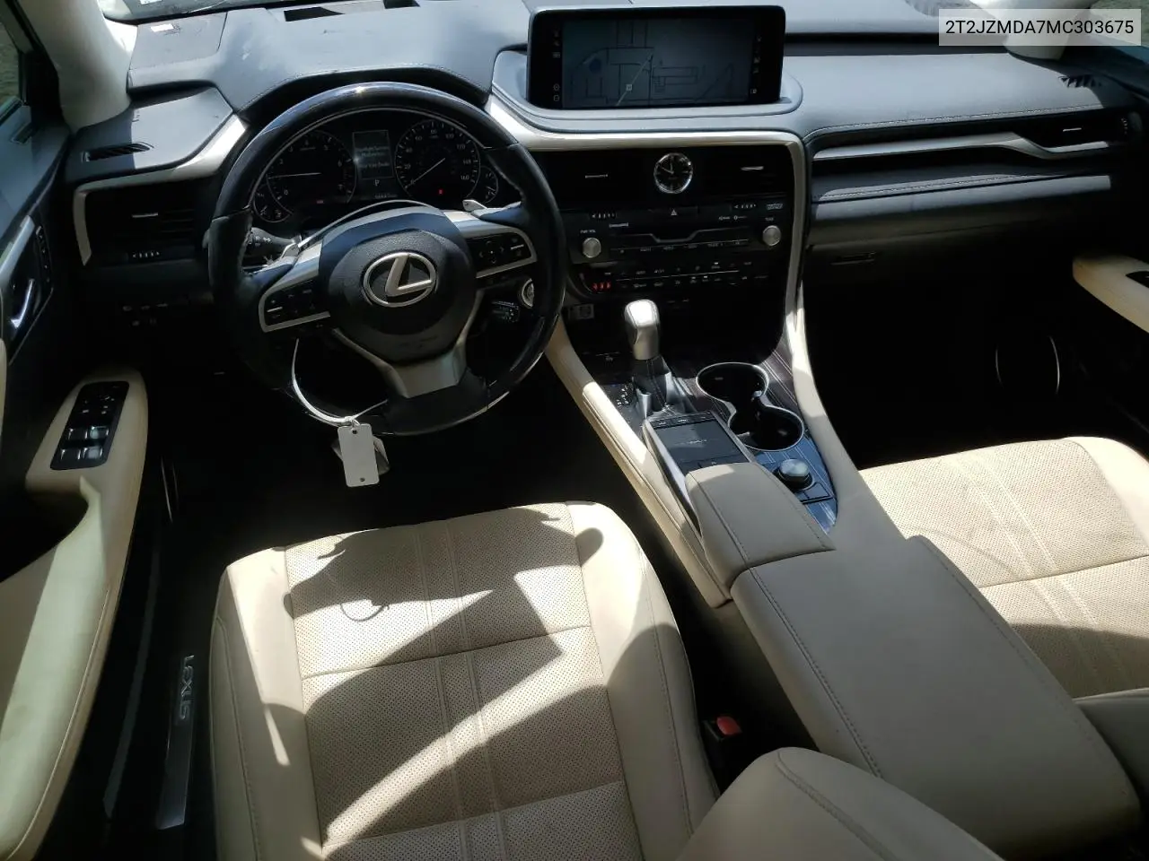 2021 Lexus Rx 350 VIN: 2T2JZMDA7MC303675 Lot: 57057835