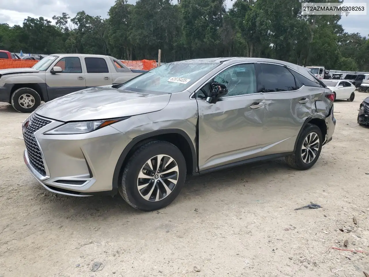 2021 Lexus Rx 350 Base VIN: 2T2AZMAA7MC208263 Lot: 62876405