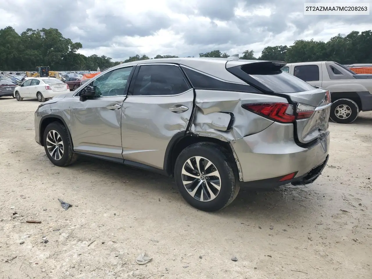 2021 Lexus Rx 350 Base VIN: 2T2AZMAA7MC208263 Lot: 62876405
