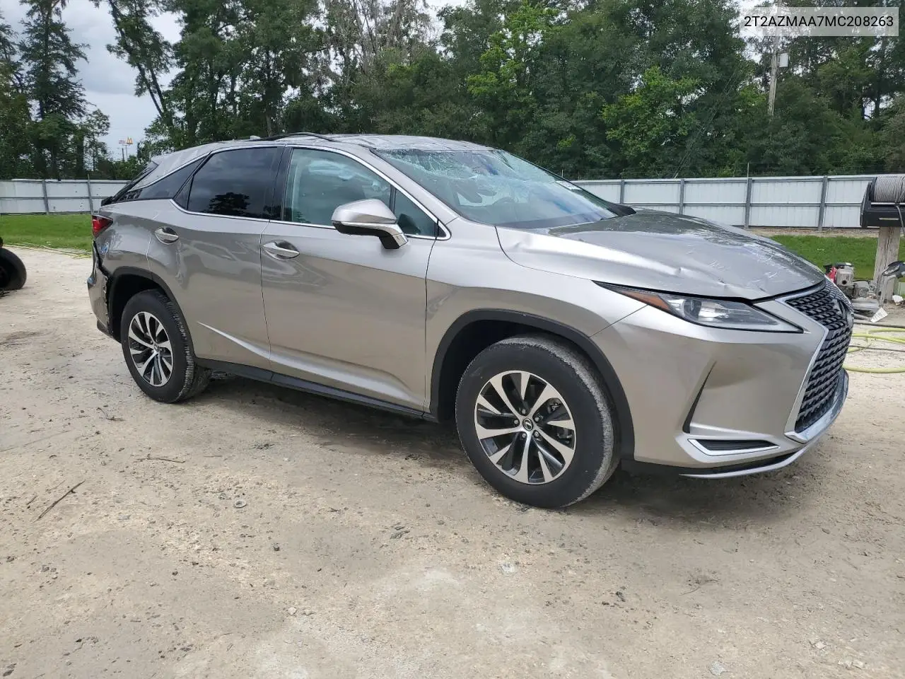 2021 Lexus Rx 350 Base VIN: 2T2AZMAA7MC208263 Lot: 62876405
