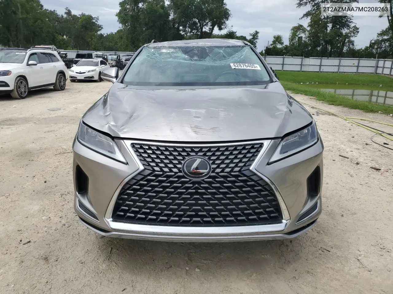 2021 Lexus Rx 350 Base VIN: 2T2AZMAA7MC208263 Lot: 62876405