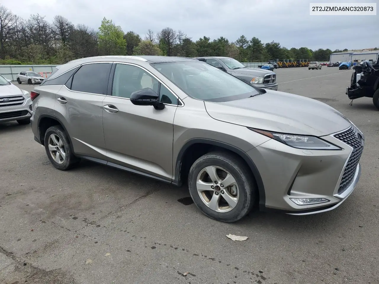 2022 Lexus Rx 350 VIN: 2T2JZMDA6NC320873 Lot: 56297795
