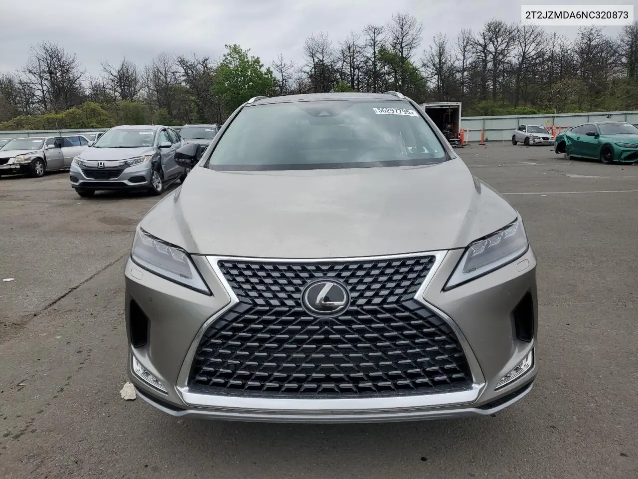 2022 Lexus Rx 350 VIN: 2T2JZMDA6NC320873 Lot: 56297795