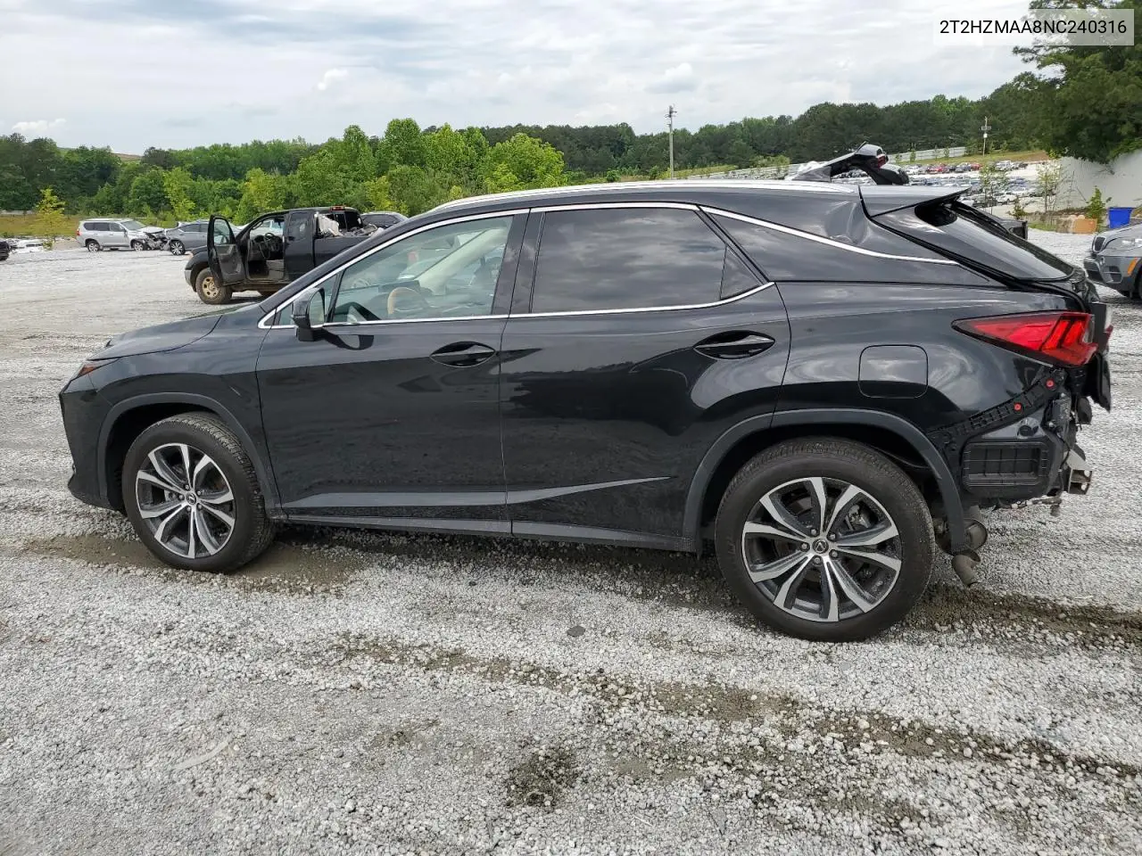 2022 Lexus Rx 350 VIN: 2T2HZMAA8NC240316 Lot: 56700155