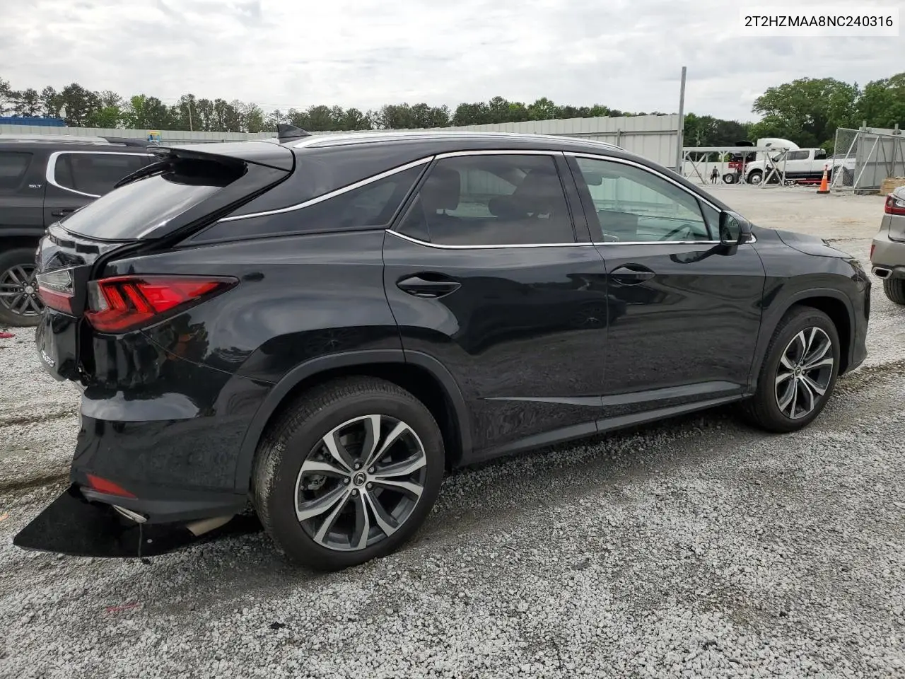 2022 Lexus Rx 350 VIN: 2T2HZMAA8NC240316 Lot: 56700155