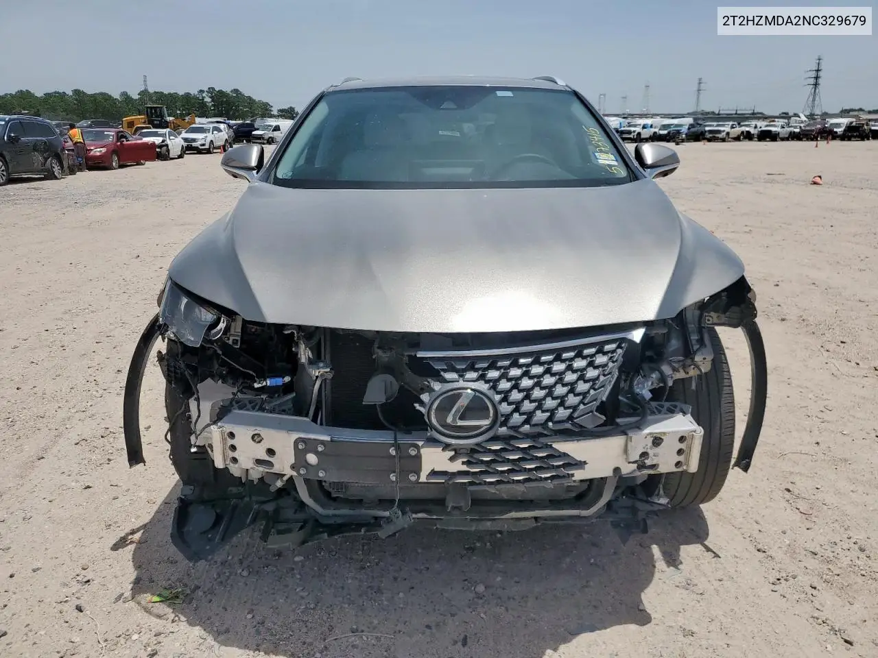 2022 Lexus Rx 350 VIN: 2T2HZMDA2NC329679 Lot: 57273415