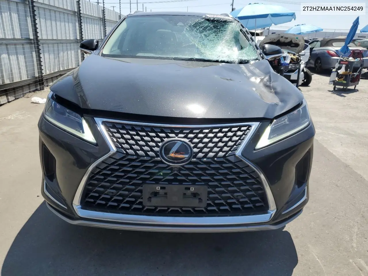 2022 Lexus Rx 350 VIN: 2T2HZMAA1NC254249 Lot: 63041575