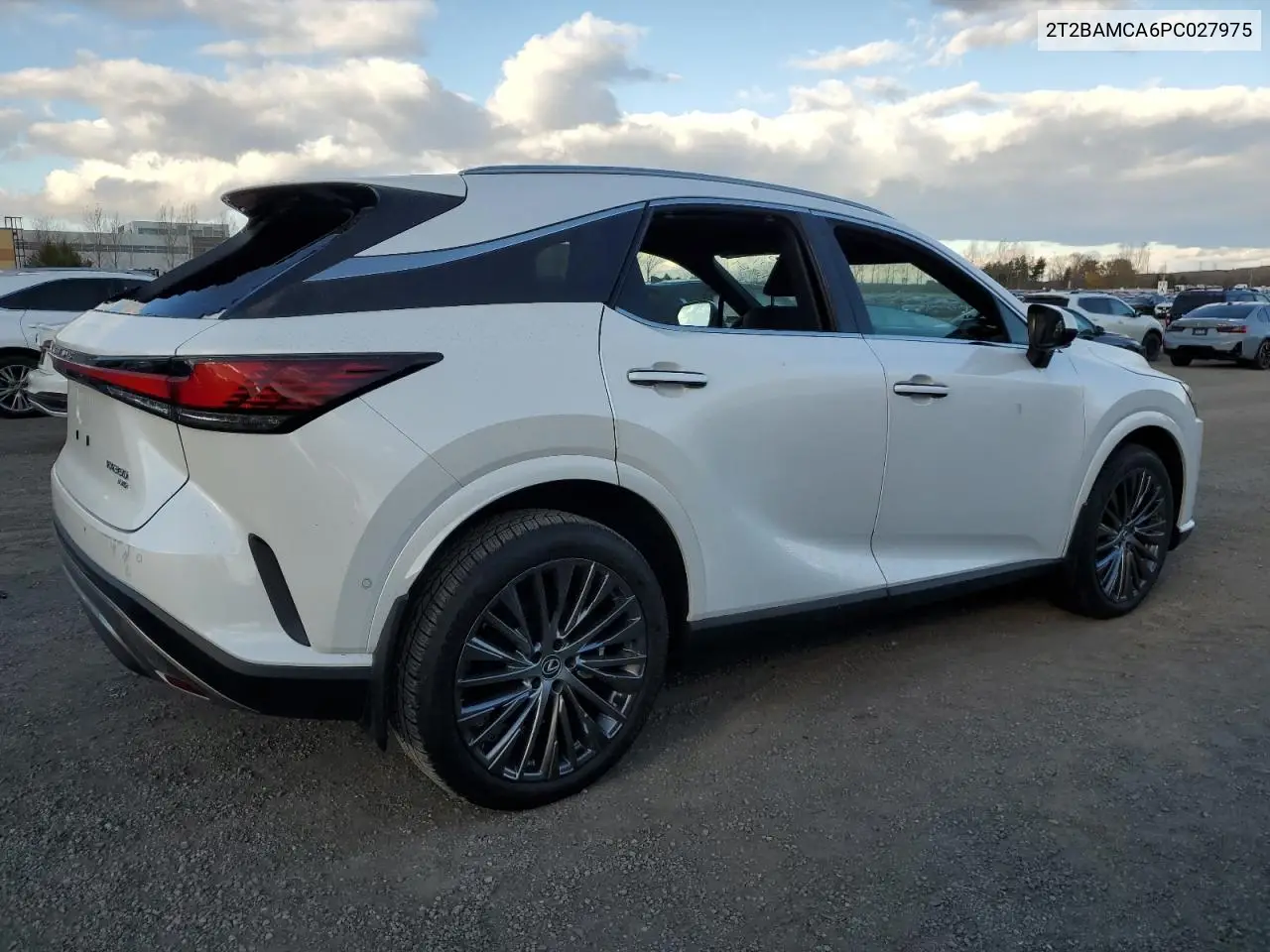 2023 Lexus Rx 350 Base VIN: 2T2BAMCA6PC027975 Lot: 79543104