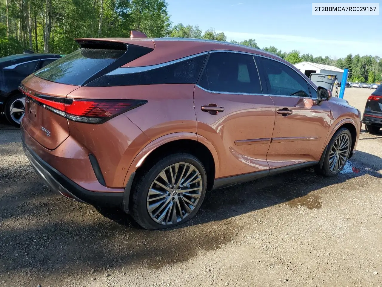 2024 Lexus Rx 350H Base VIN: 2T2BBMCA7RC029167 Lot: 61201235