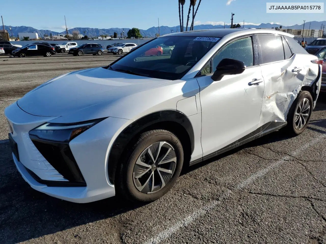 2023 Lexus Rz 450E VIN: JTJAAAAB5PA015778 Lot: 49177525