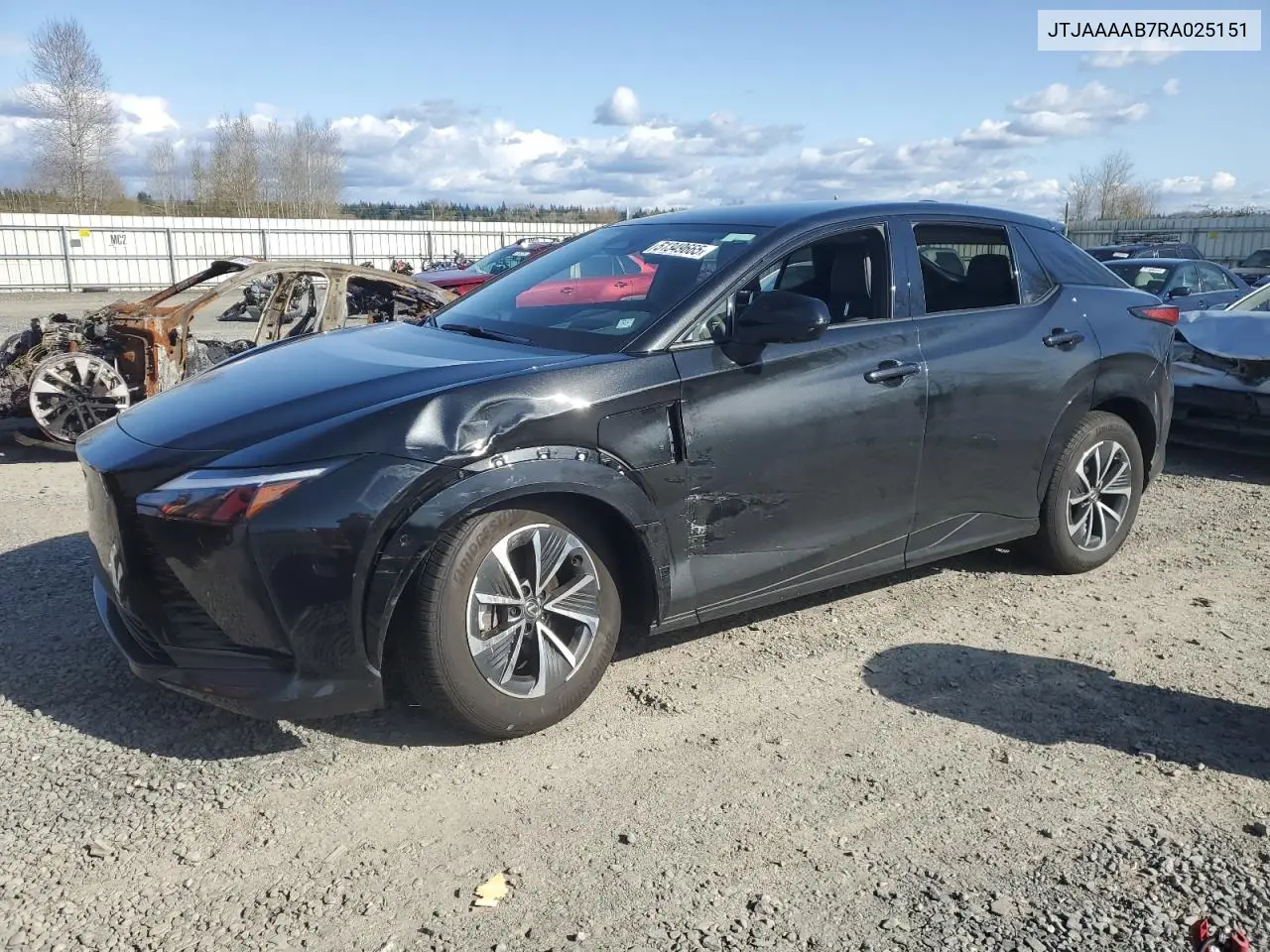 2024 Lexus Rz 450E VIN: JTJAAAAB7RA025151 Lot: 51349665