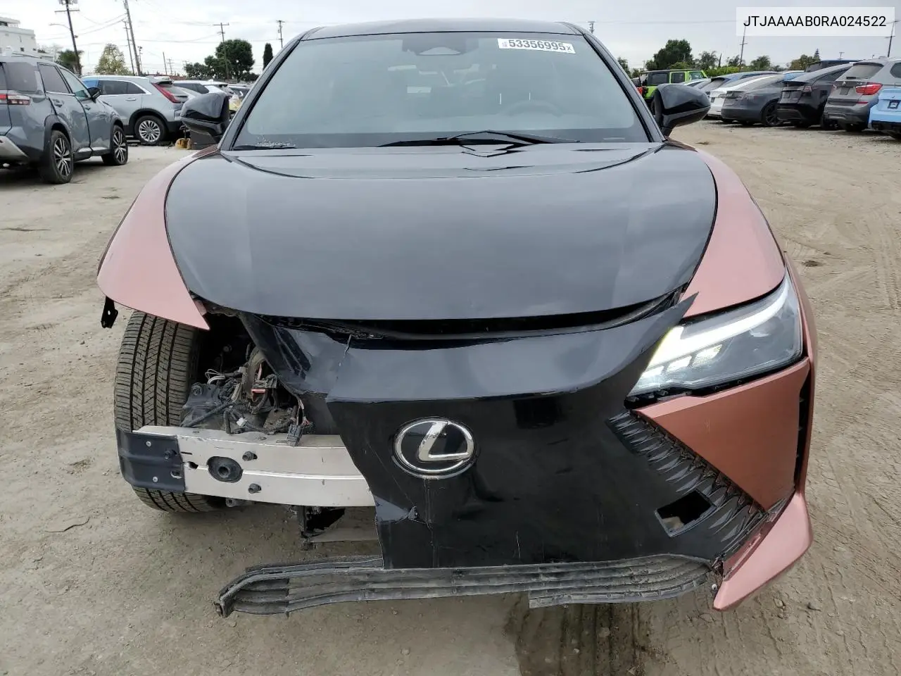 2024 Lexus Rz 450E VIN: JTJAAAAB0RA024522 Lot: 53356995