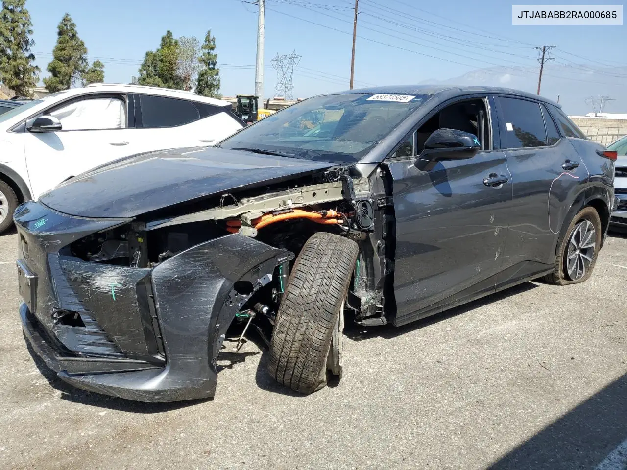 2024 Lexus Rz 300E VIN: JTJABABB2RA000685 Lot: 58374505