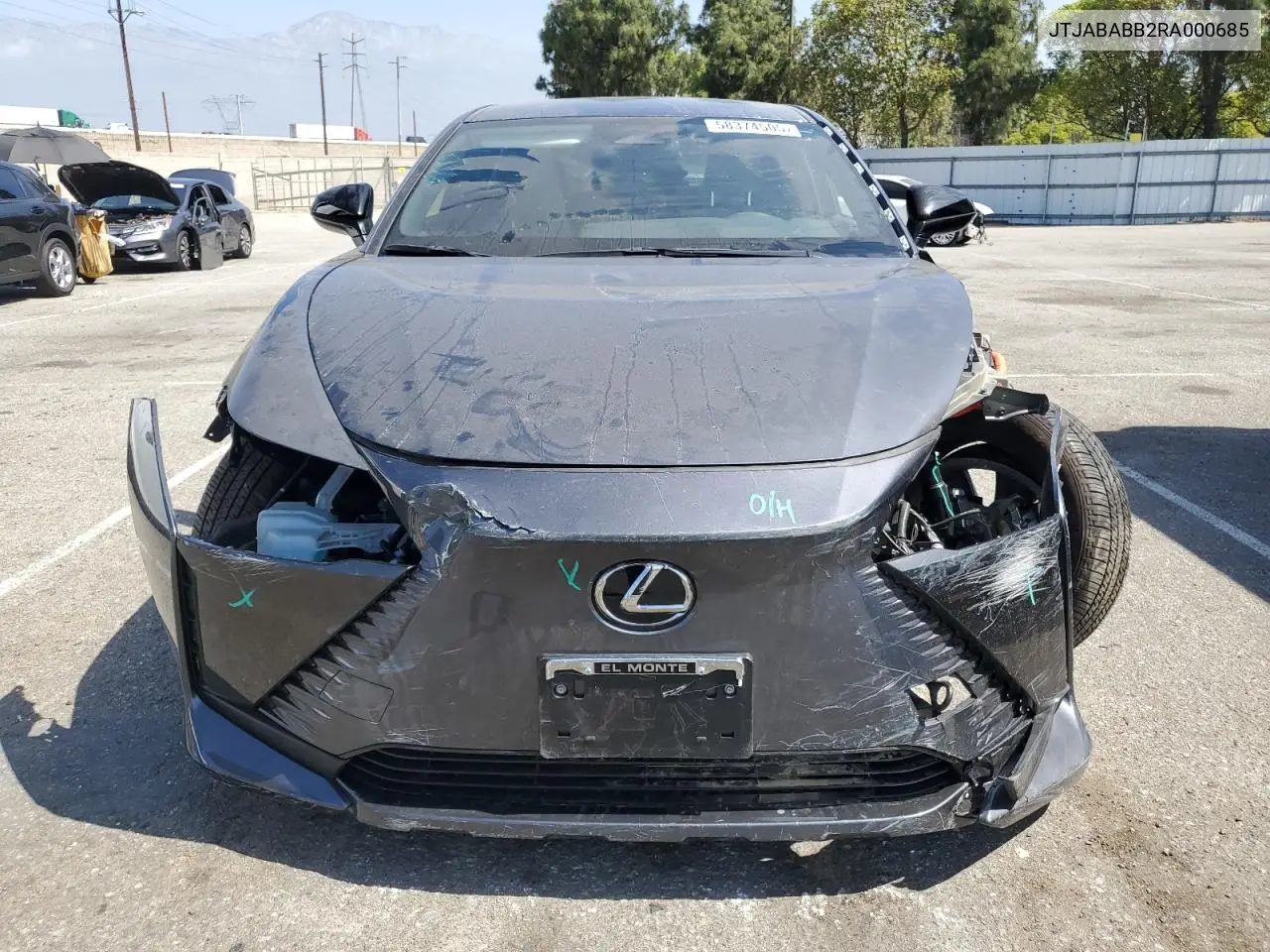 2024 Lexus Rz 300E VIN: JTJABABB2RA000685 Lot: 58374505