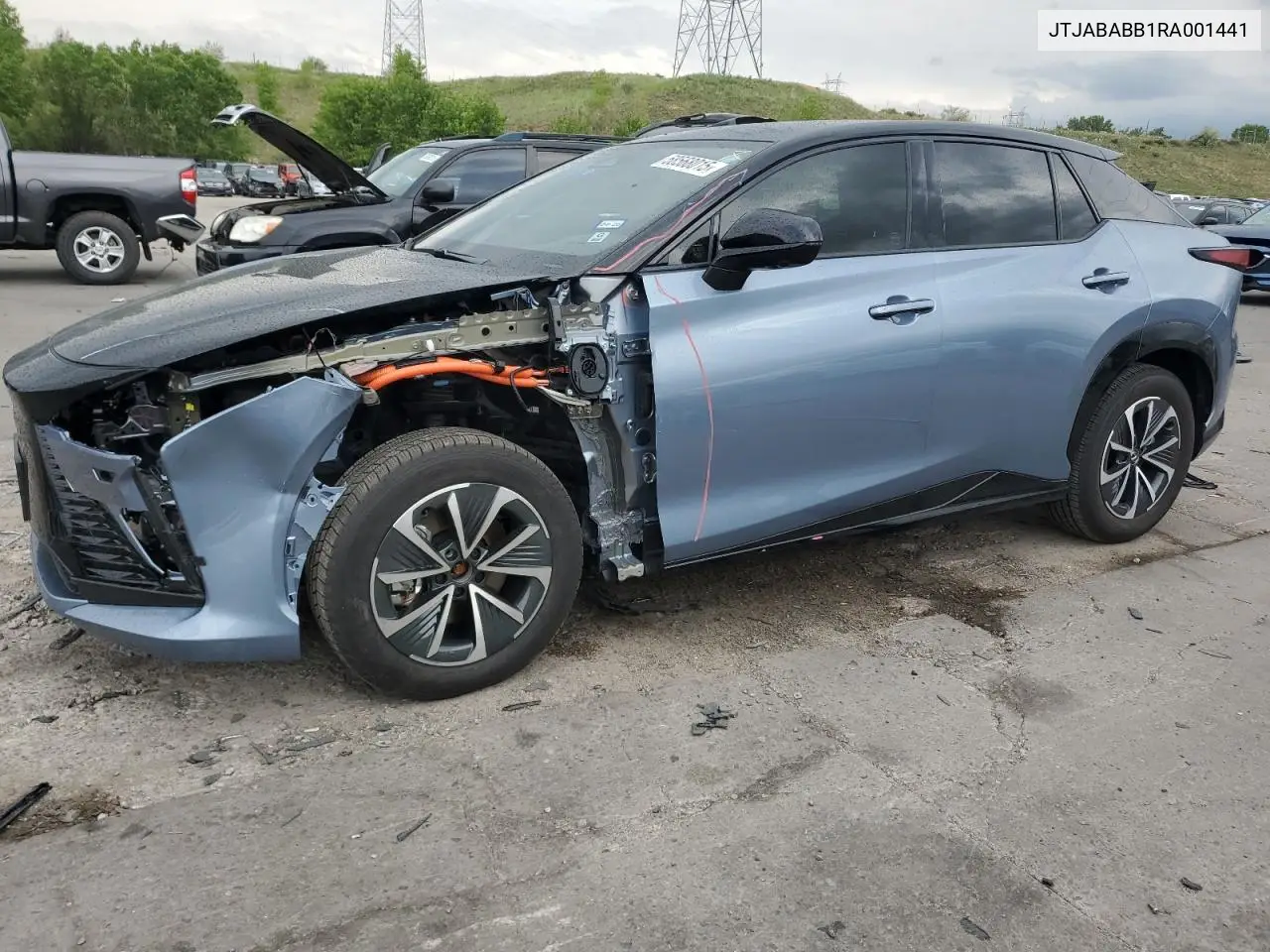 2024 Lexus Rz 300E VIN: JTJABABB1RA001441 Lot: 58568015