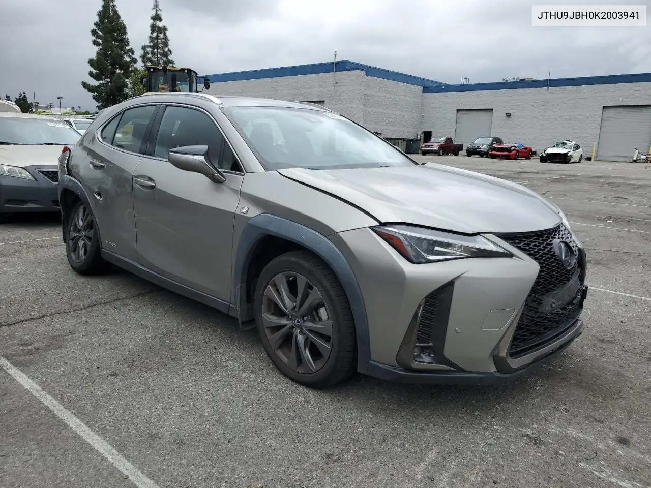 2019 Lexus Ux 250H VIN: JTHU9JBH0K2003941 Lot: 53476155